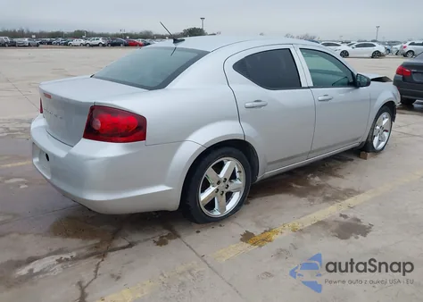 2012 Dodge Avenger Se from USA, damaged, VIN 1C3CDZAB2CN231502